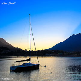 Lecco, Sunset